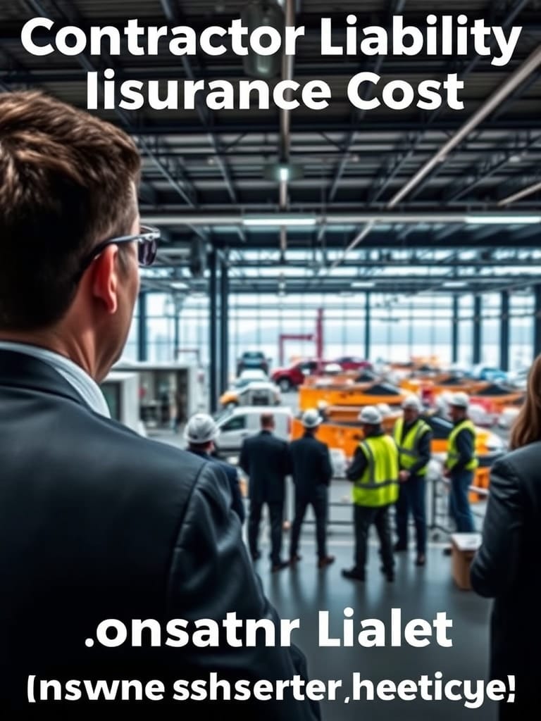 Guide for Contractor liability insurance cost